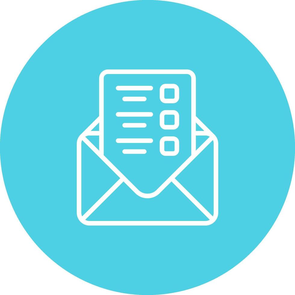 Mailing Lists Vector Icon