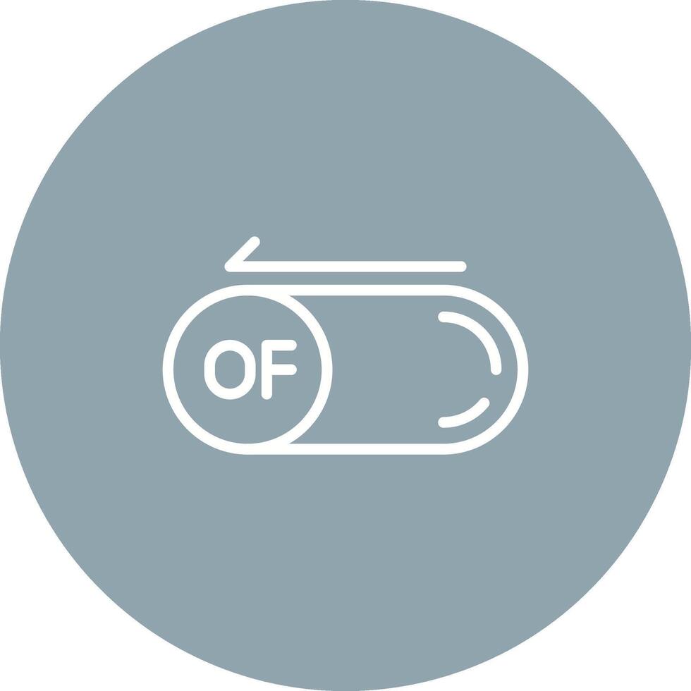 Of Button Vector Icon