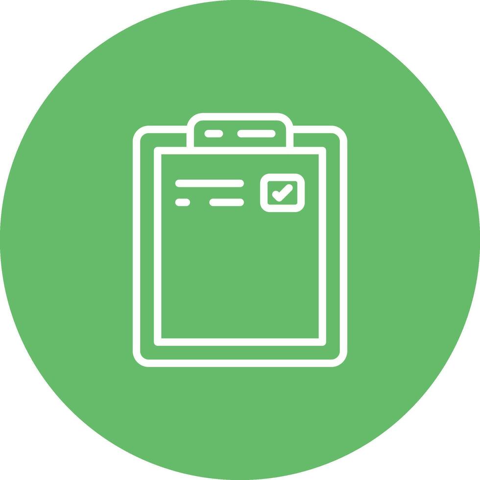 Clipboard Vector Icon