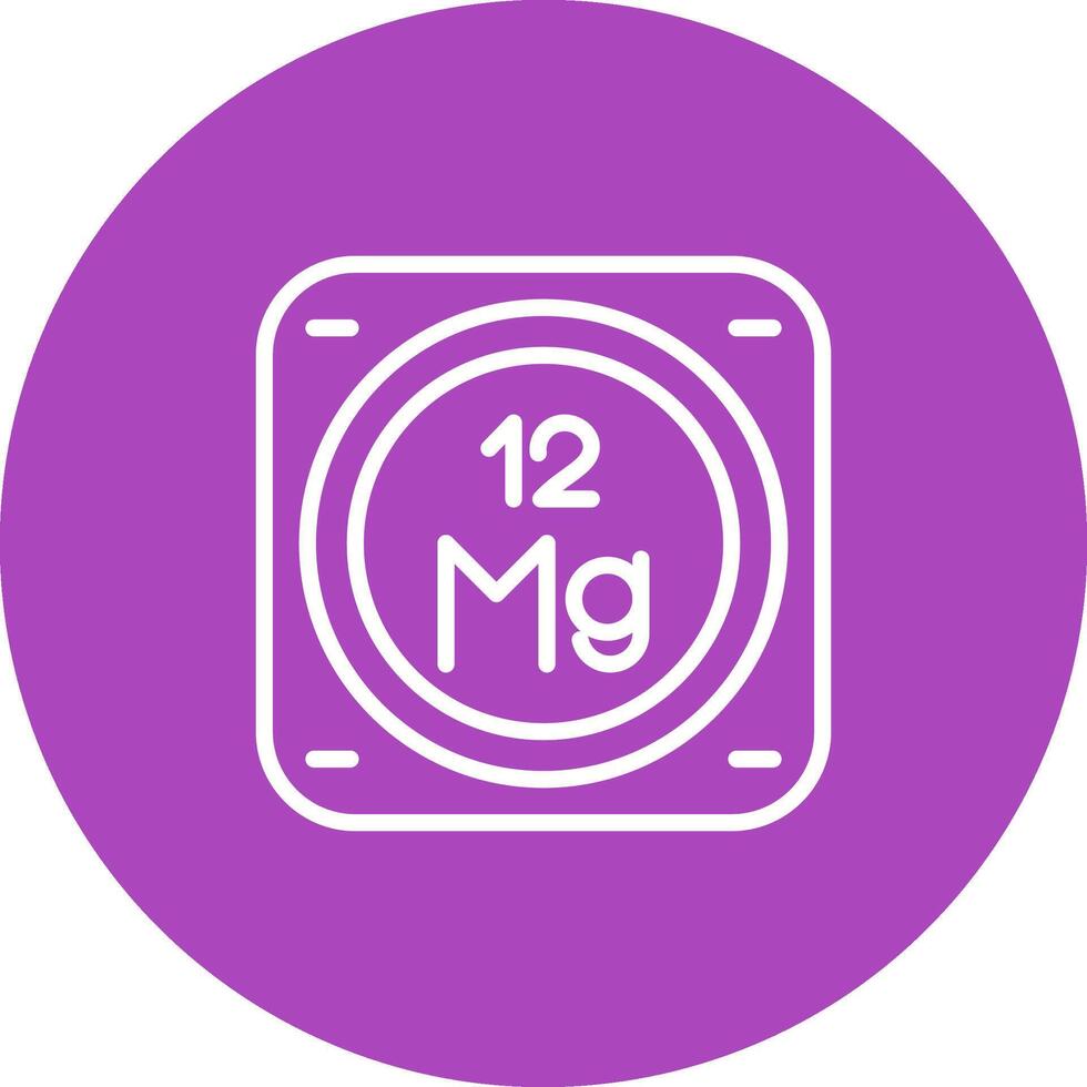 Magnesium Vector Icon
