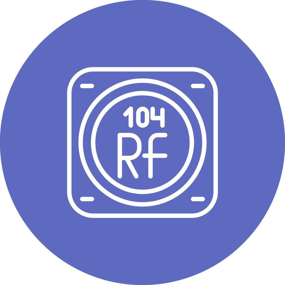 Rutherfordio Vector Icon