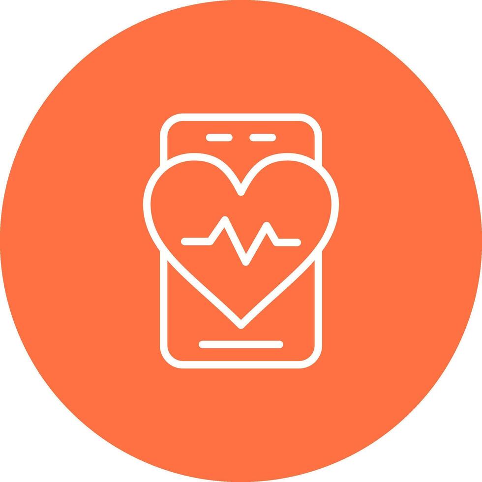 Health App Vector Icon