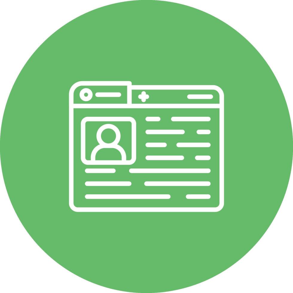Profile Vector Icon