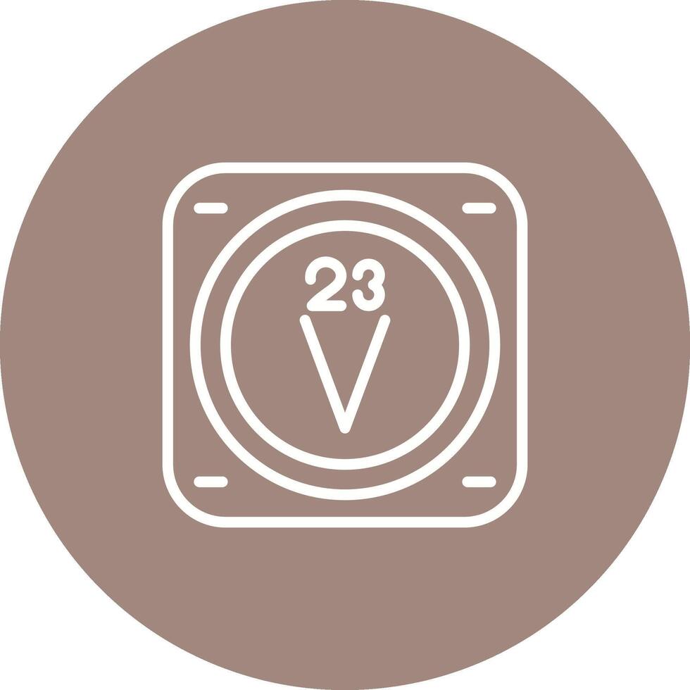 Vanadium Vector Icon