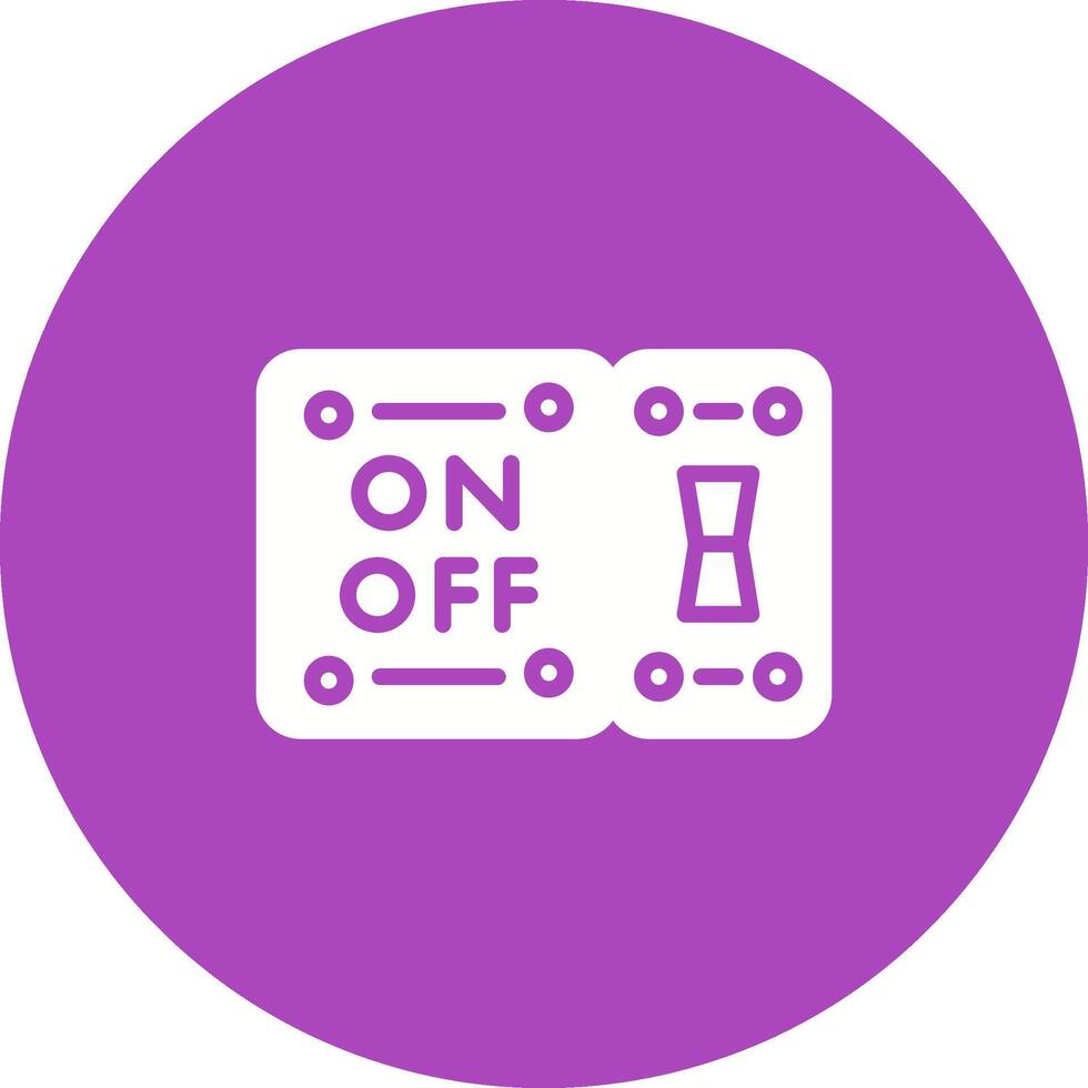 Light Switch Vector Icon