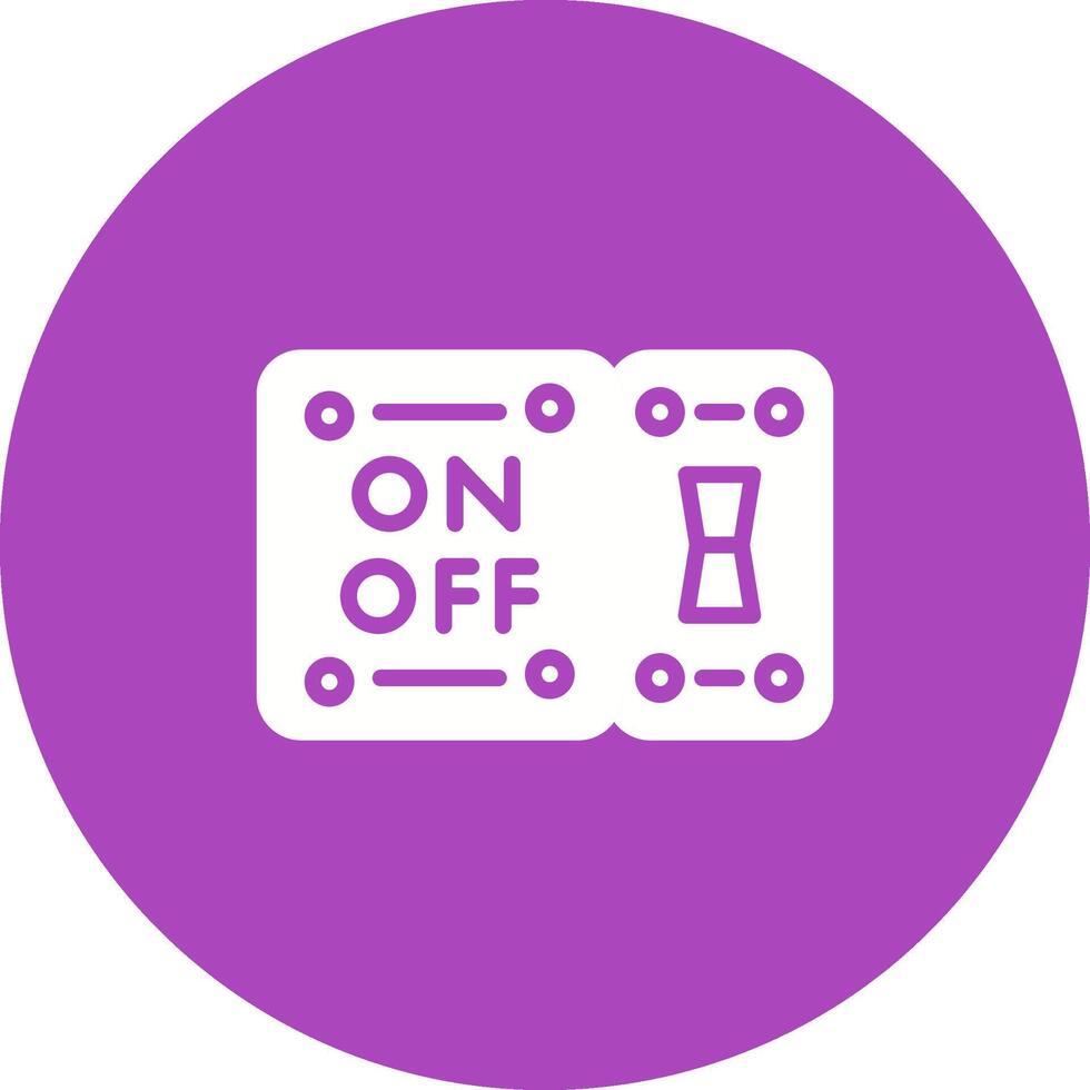 Light Switch Vector Icon
