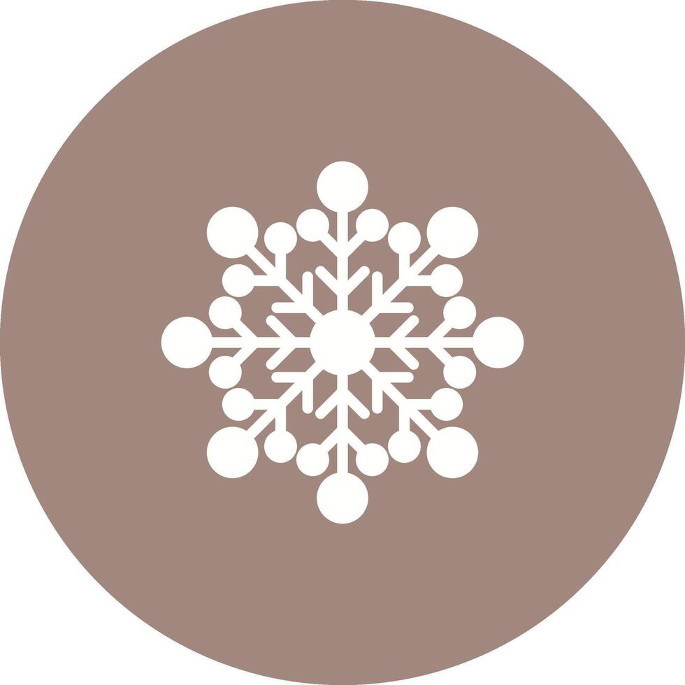 nieve vector icono