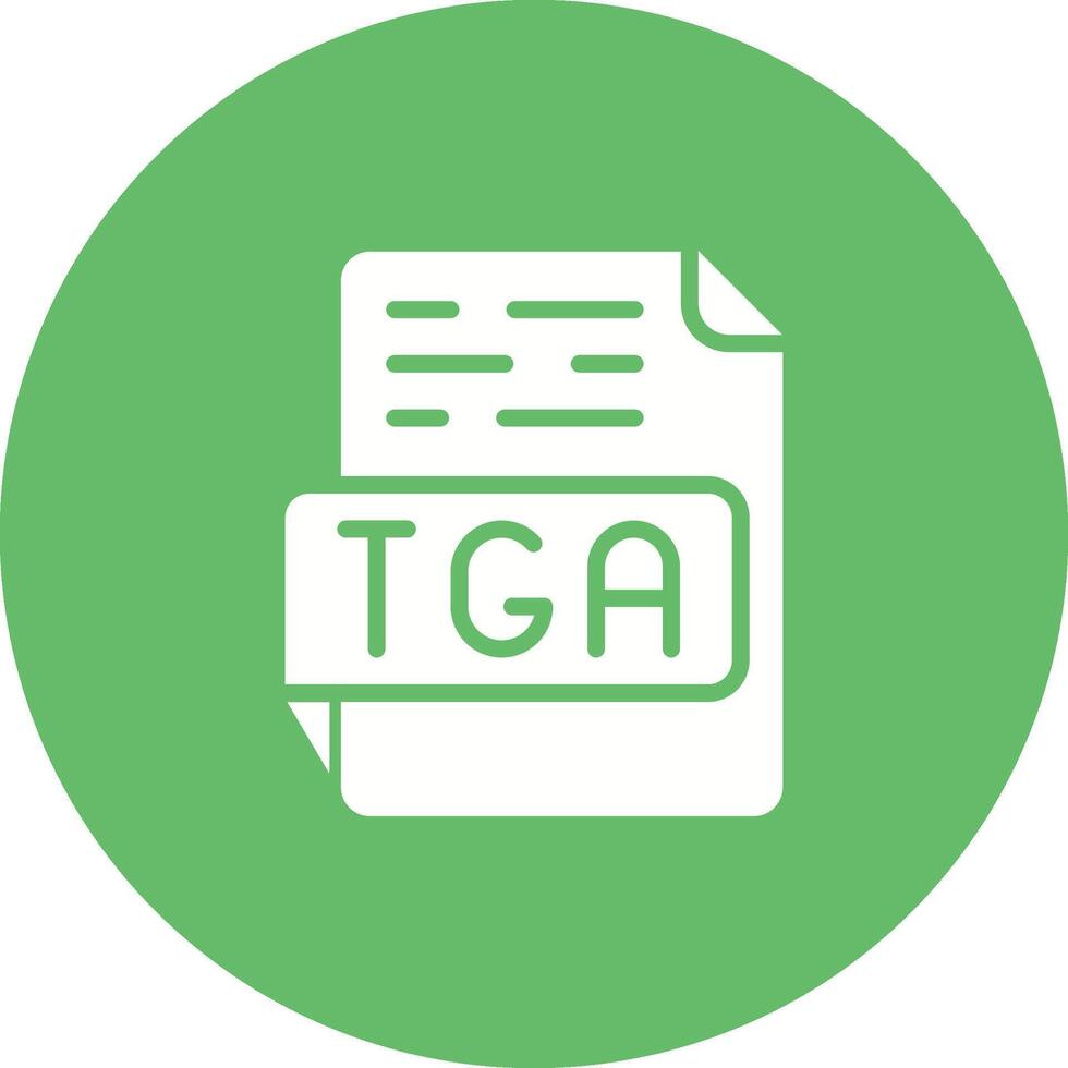 TGA Vector Icon