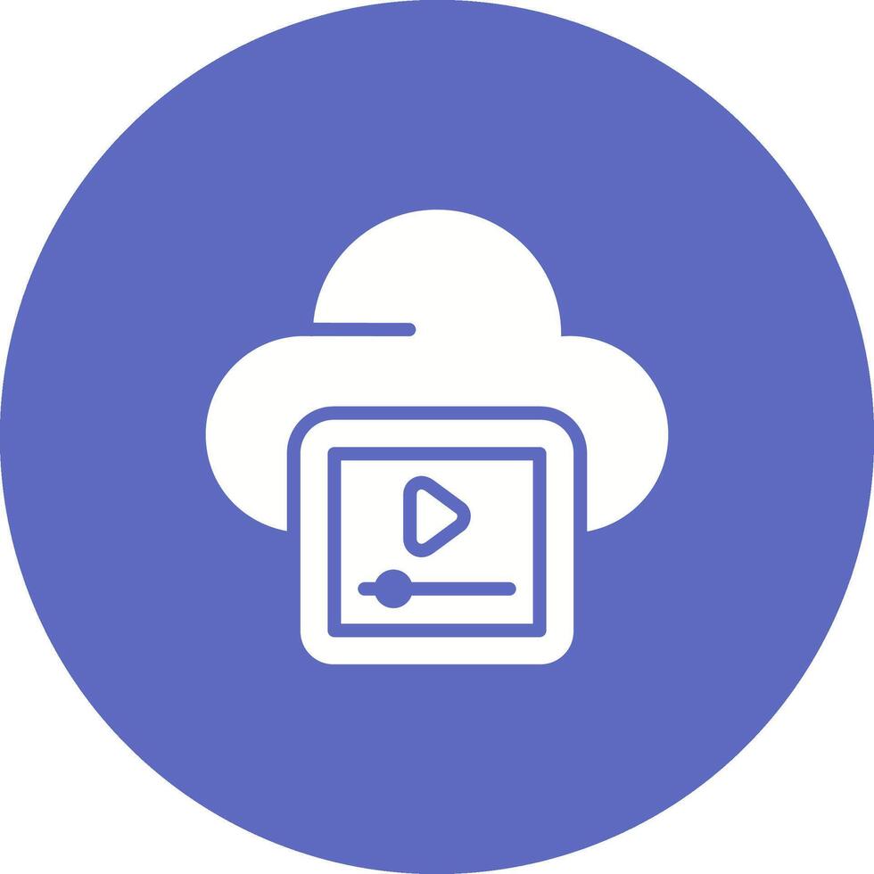 Video Hosting Vector Icon