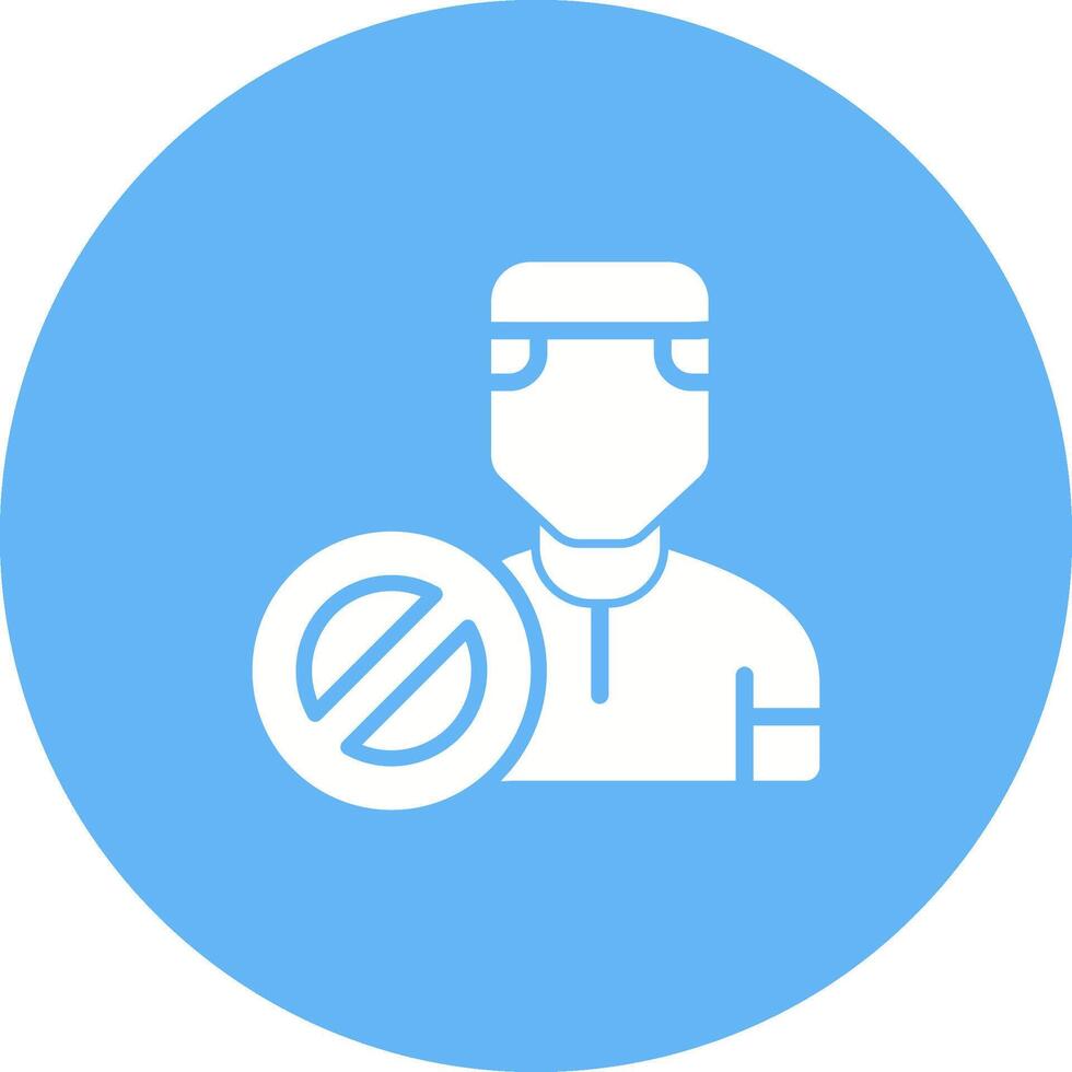 Block User Vector Icon