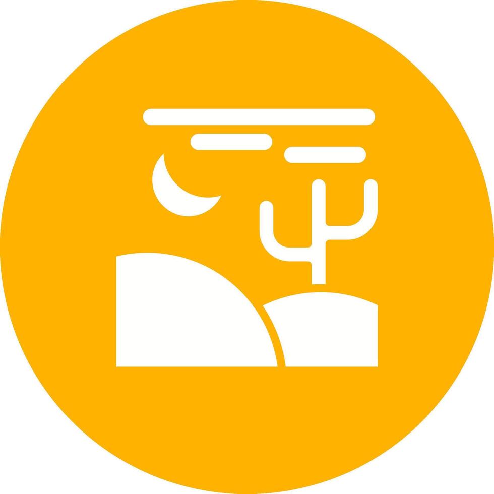 Desert Vector Icon