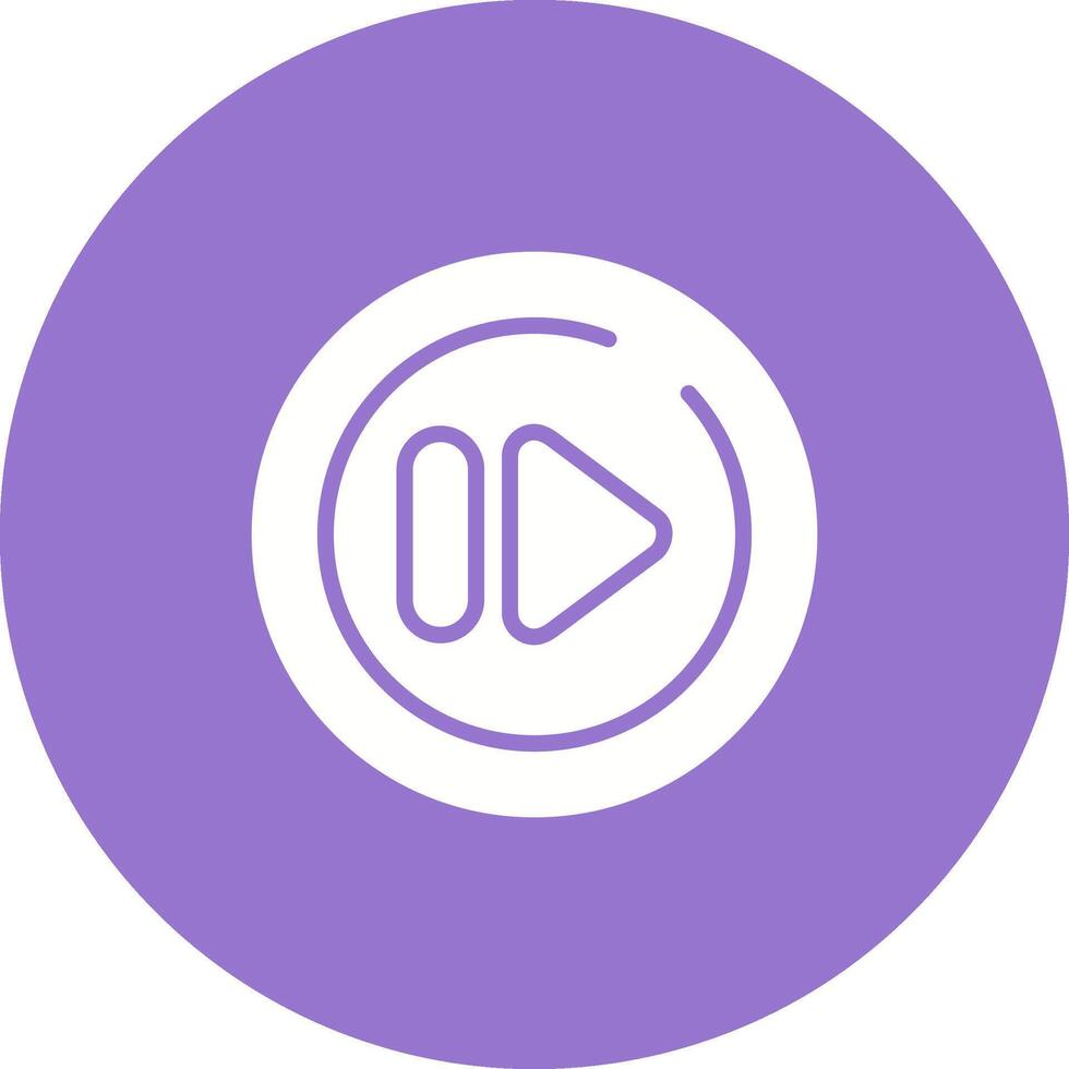 Next Track Circle Vector Icon