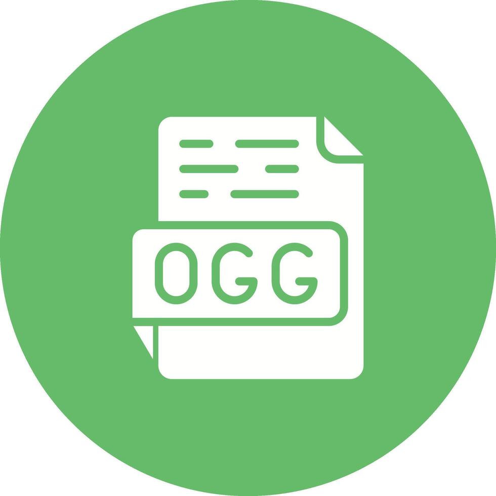 OGG Vector Icon