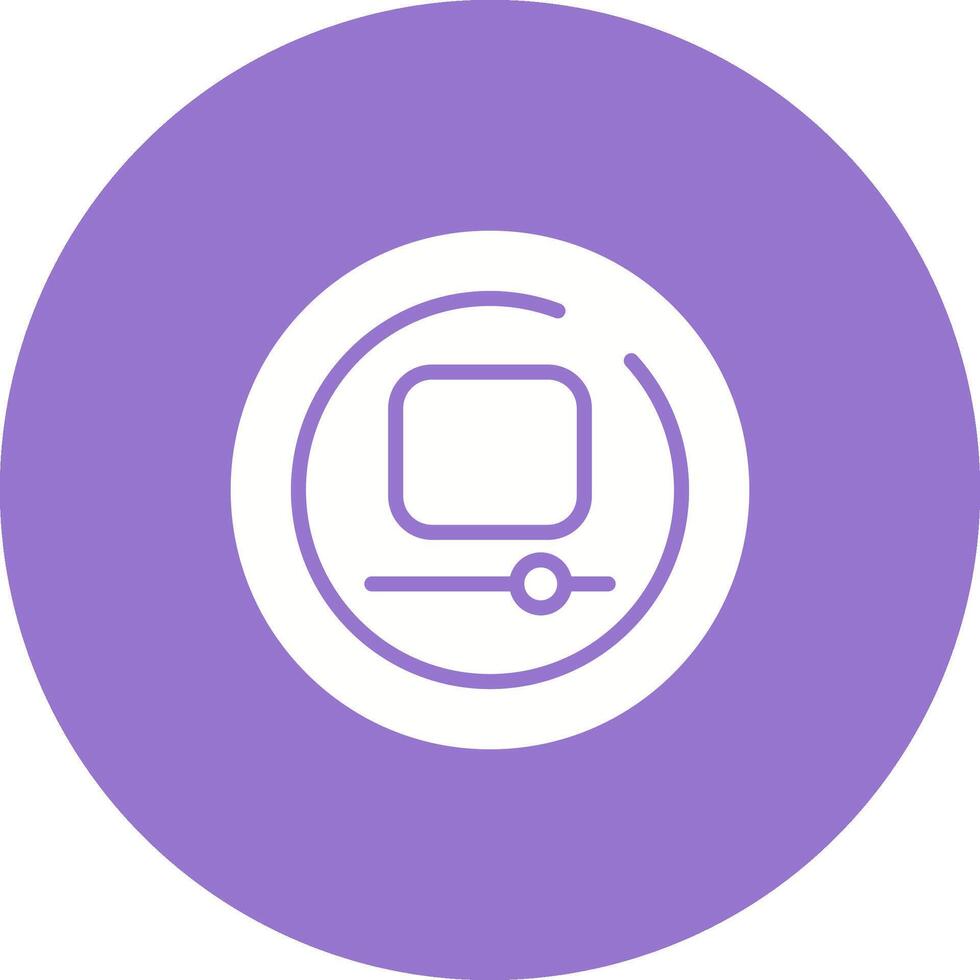 Video Stop Circle Vector Icon