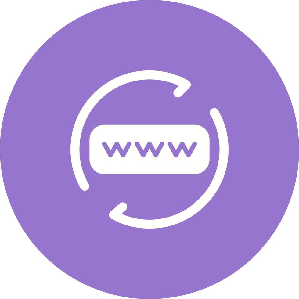 Domain Renewal Vector Icon