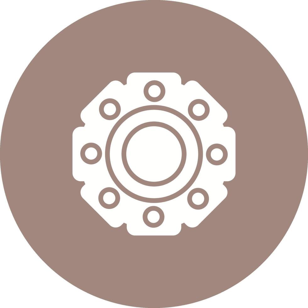 Locknut Vector Icon