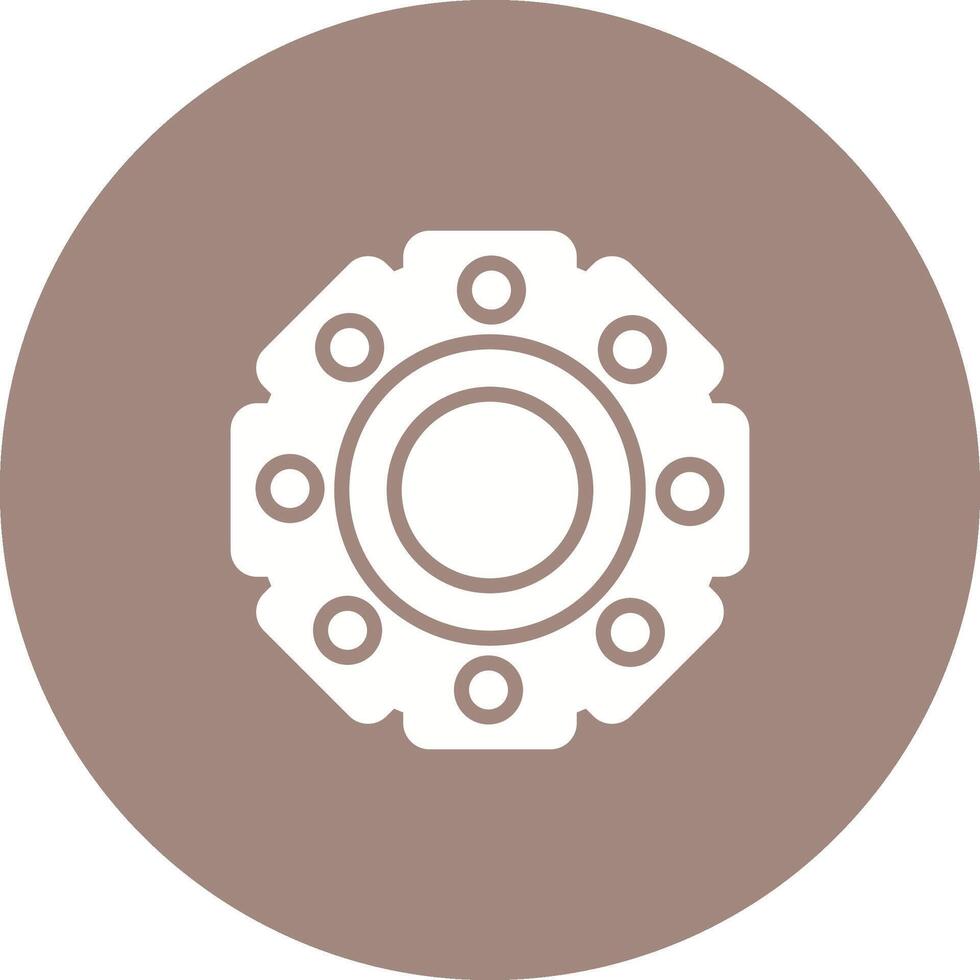 Locknut Vector Icon