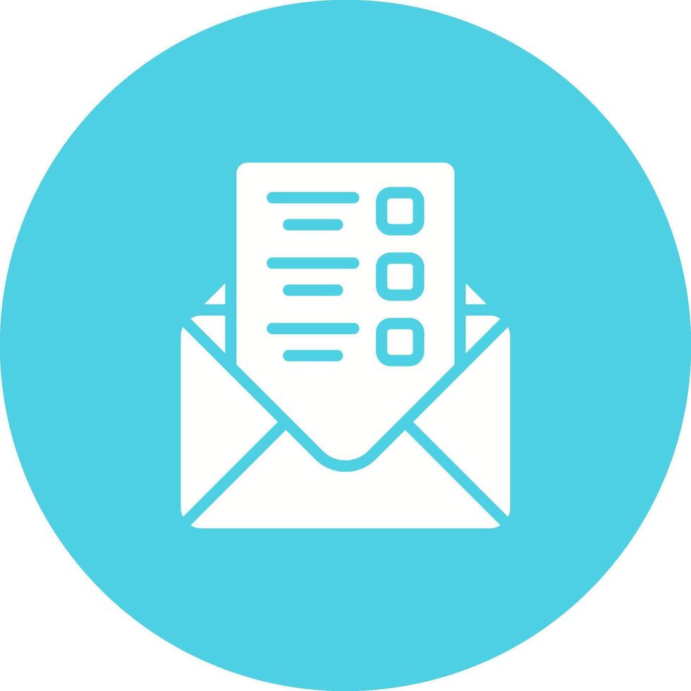 Mailing Lists Vector Icon