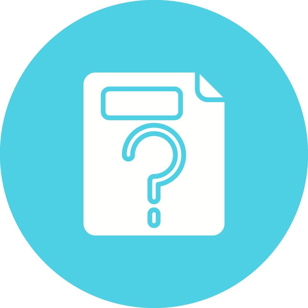 Unknown Vector Icon