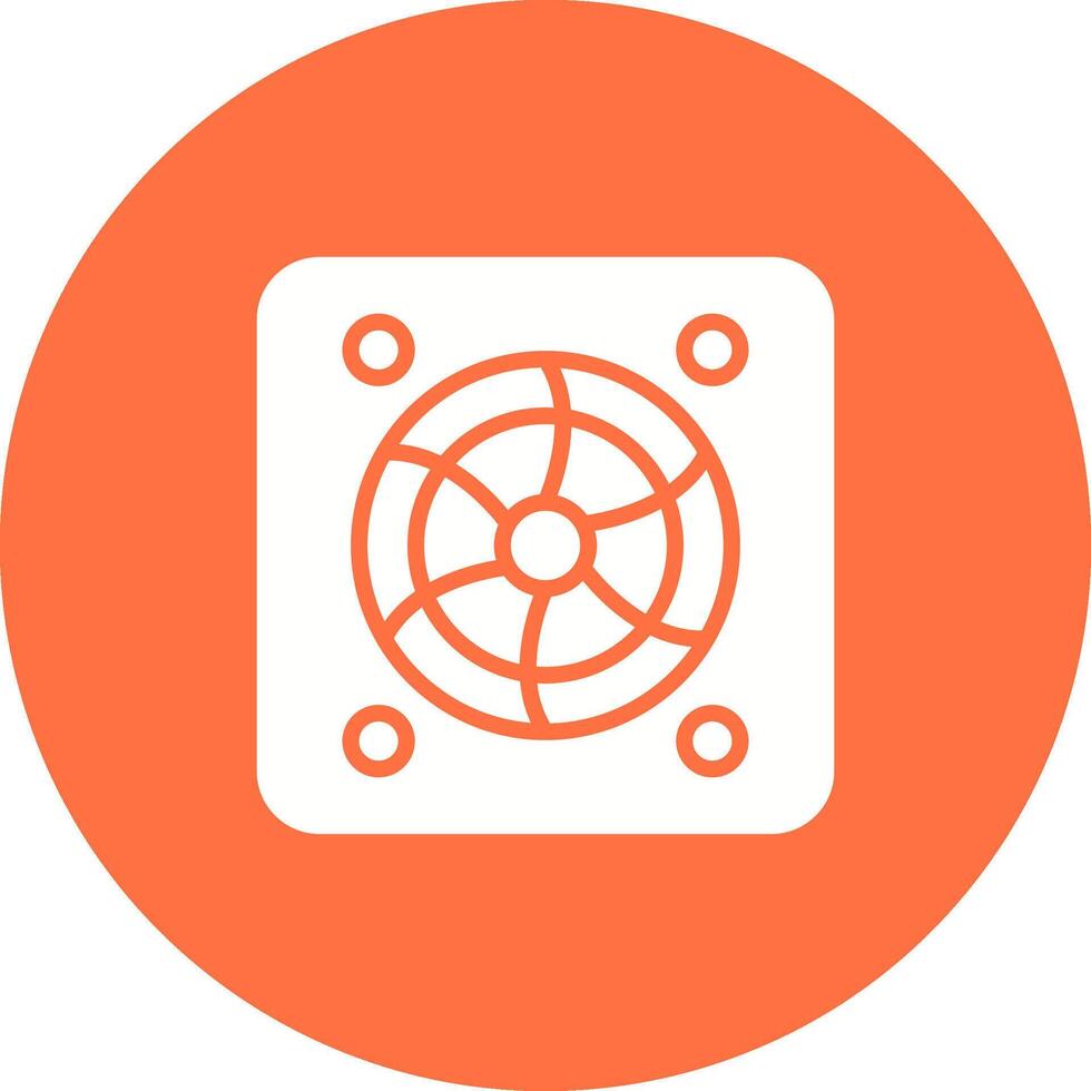 Cooling Fan Vector Icon