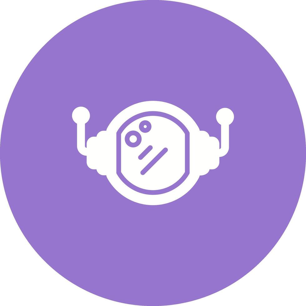 Astronaut Helmet Vector Icon