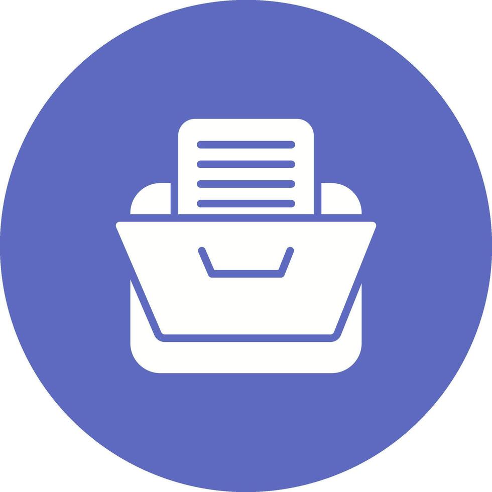 Filing Cabinet Vector Icon