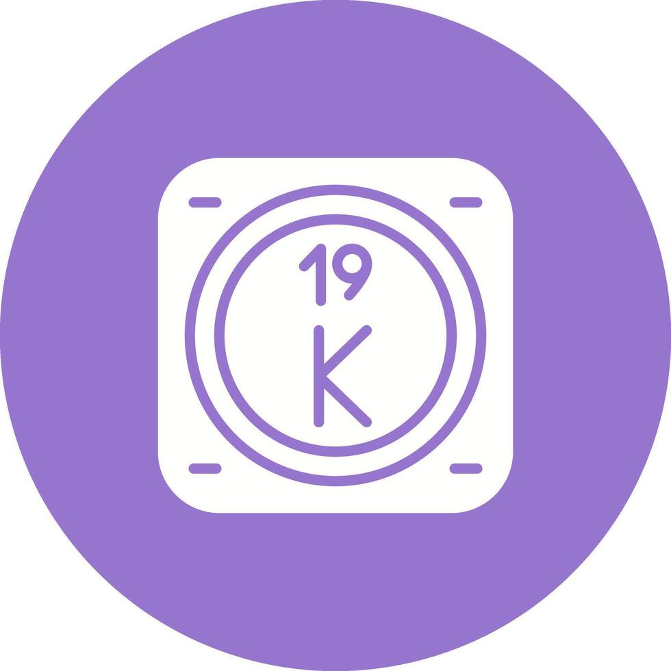 Potassium Vector Icon
