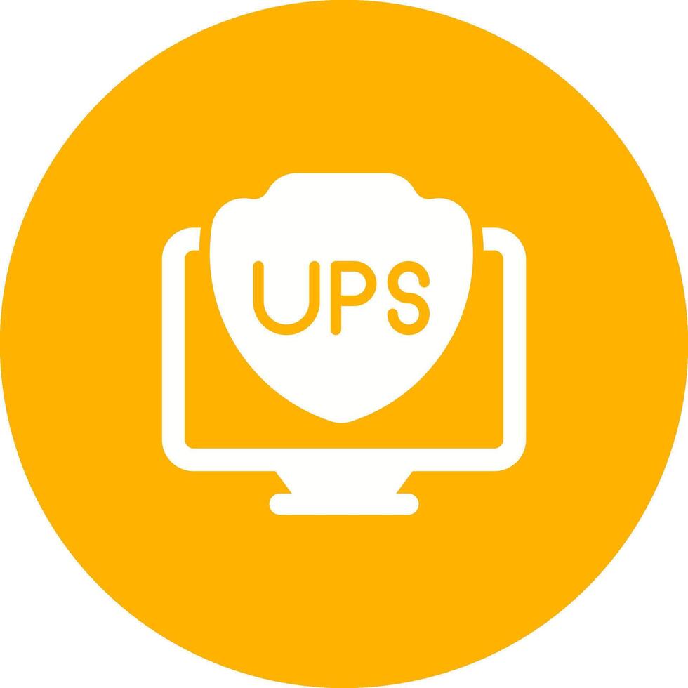 UPS vector icono