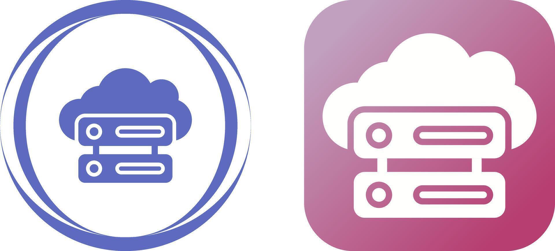 Cloud Computing Vector Icon