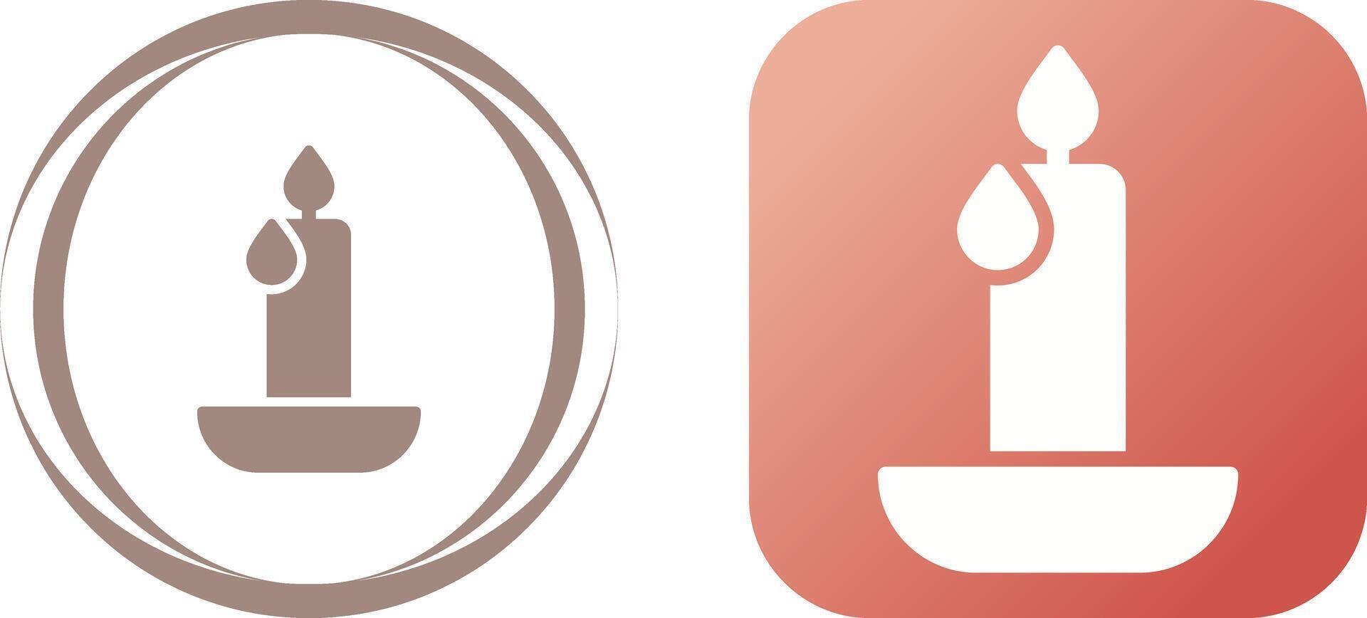Emergency candle Vector Icon
