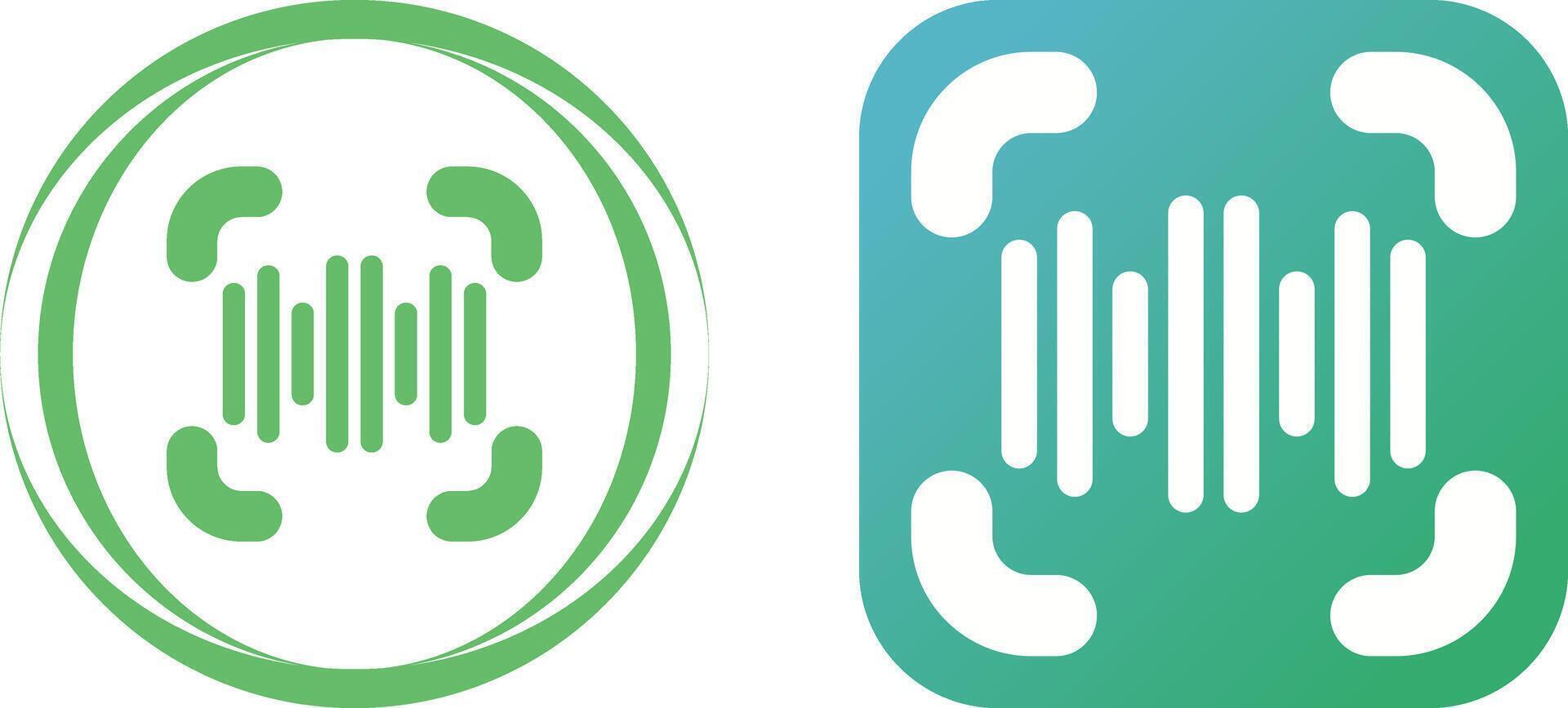 Voice Recognition Vector Icon