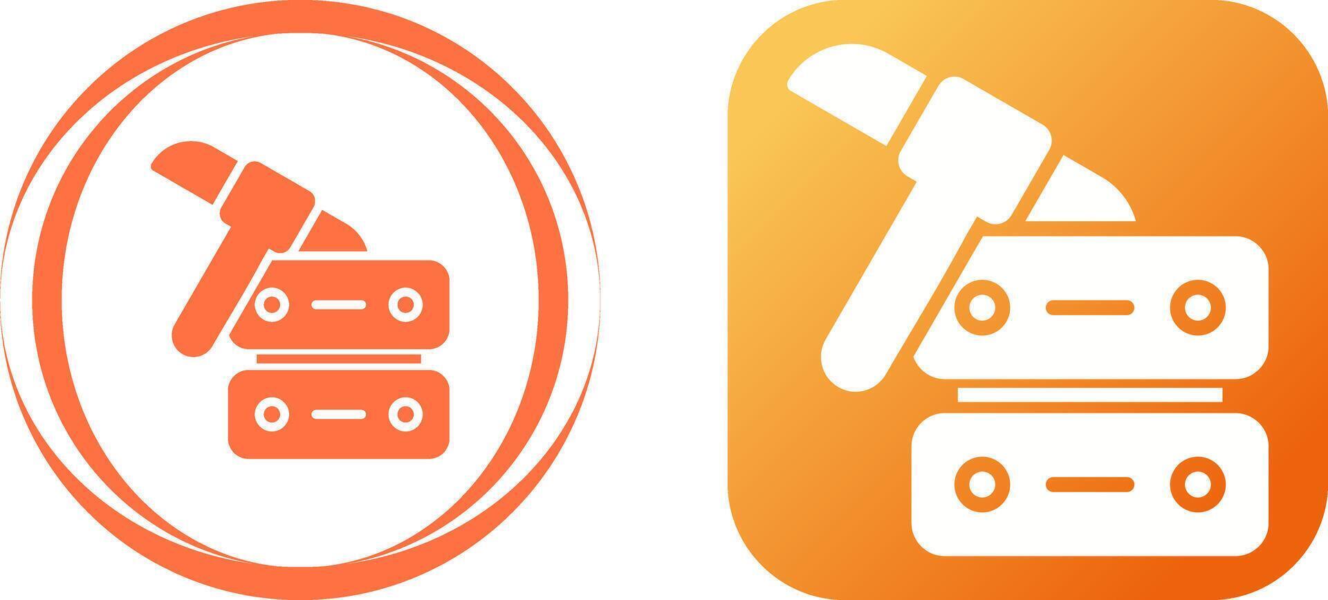Data Mining Vector Icon