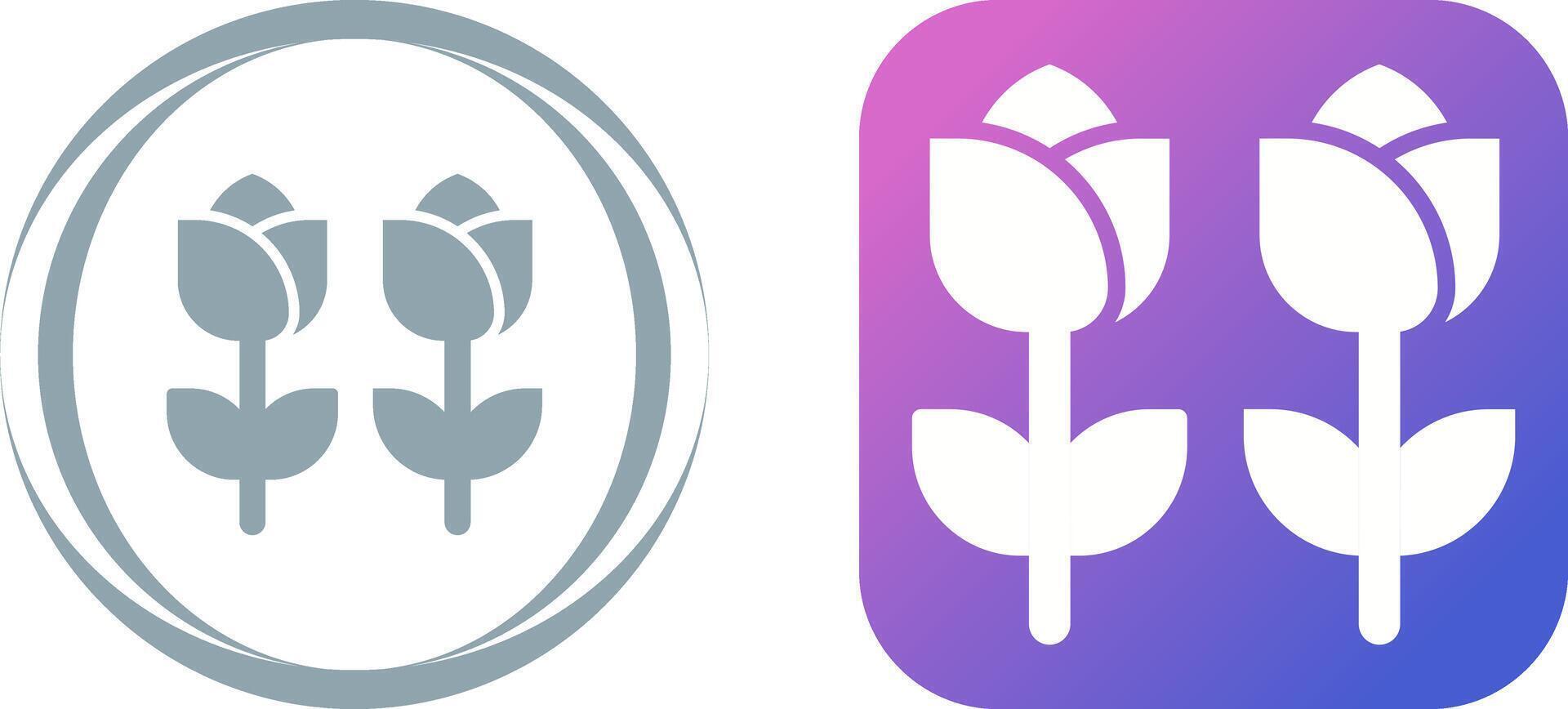 Roses Vector Icon