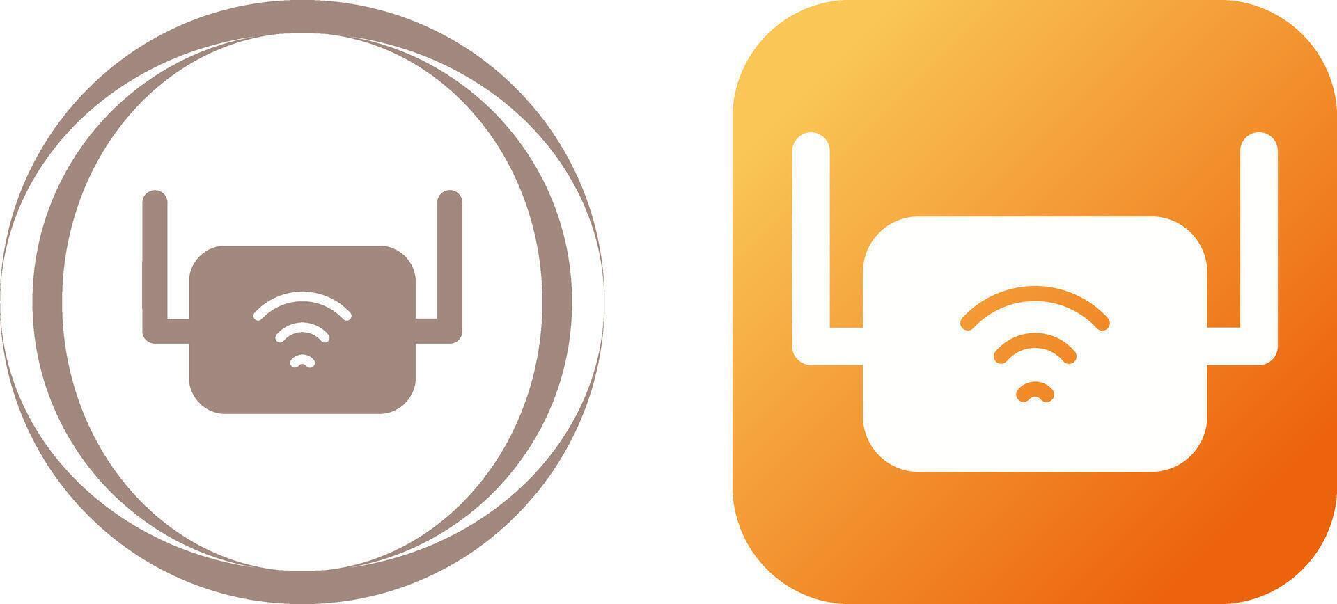 Wi-Fi Range Extender Vector Icon