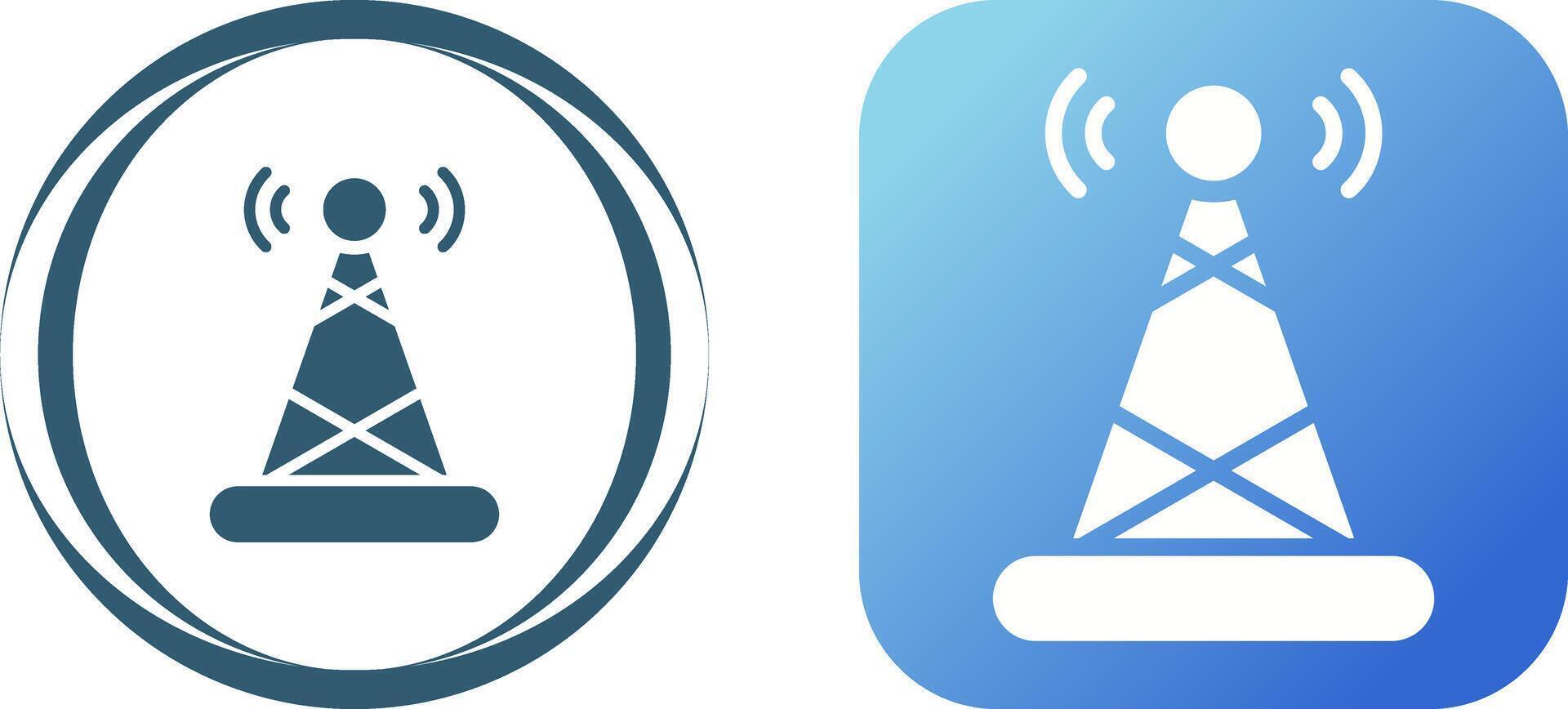 Signal Tower Vector Icon