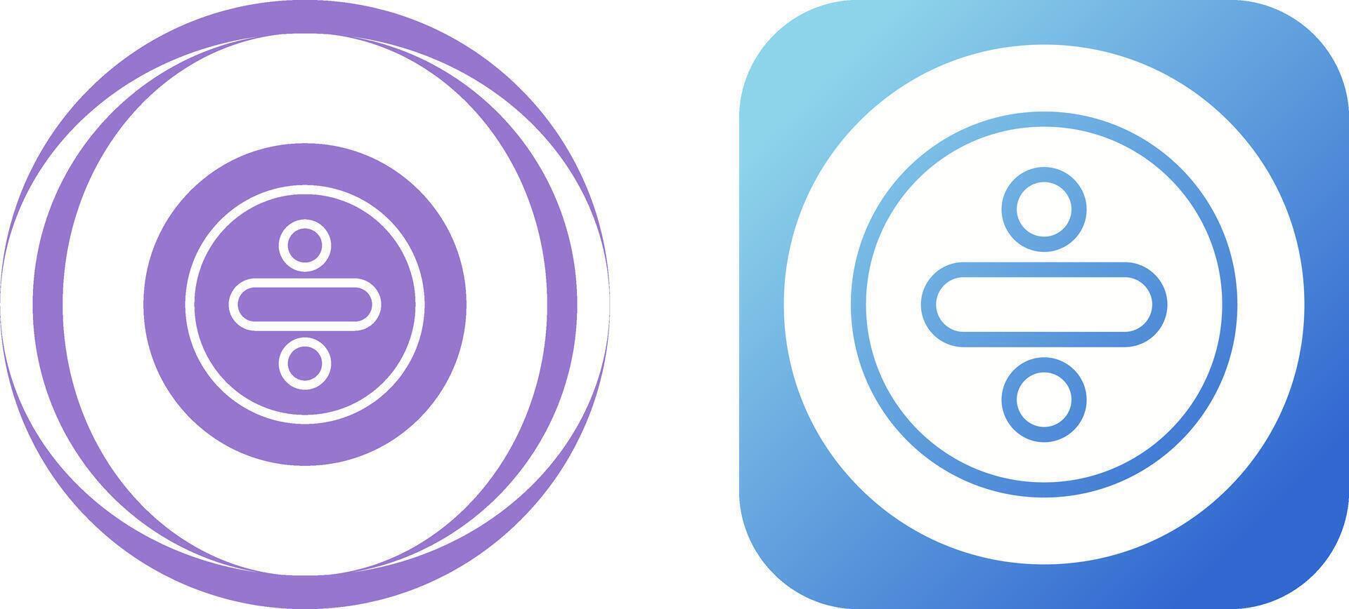 Division Vector Icon