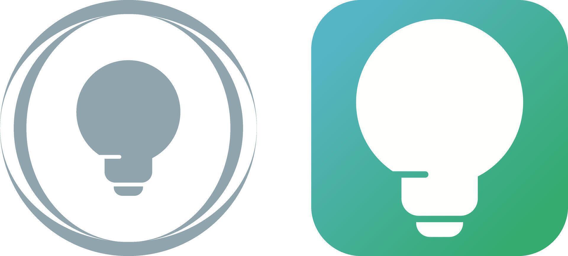 Lightbulb Vector Icon