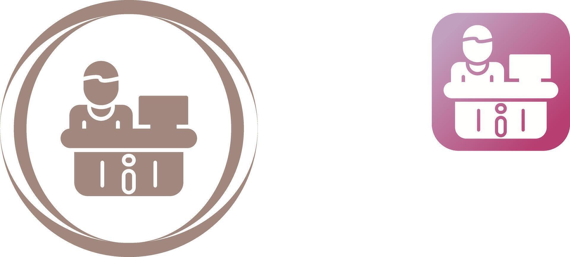 Reception Vector Icon