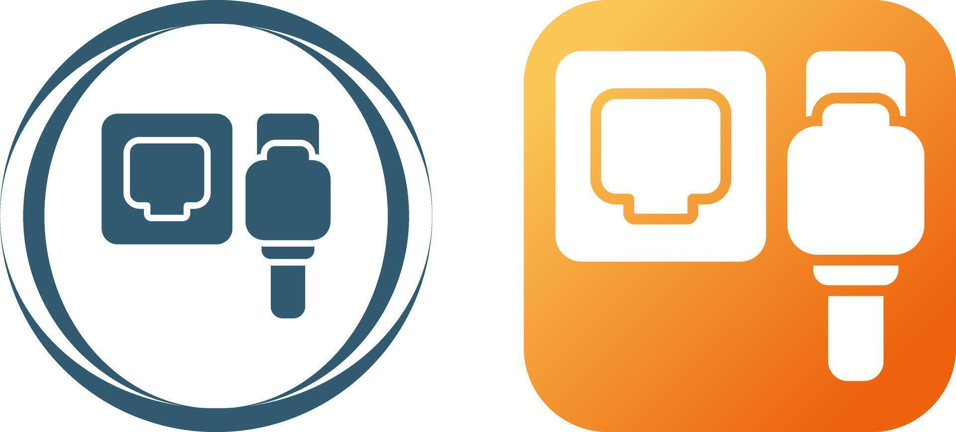 Ethernet Vector Icon