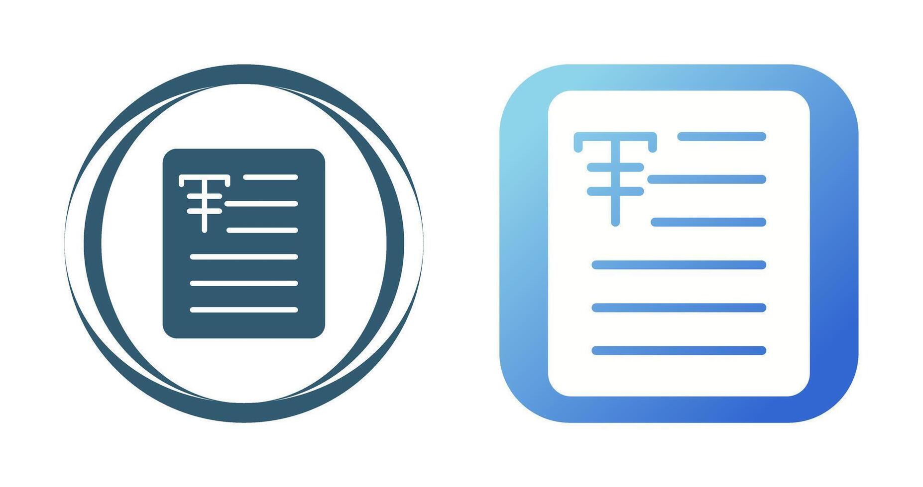 Document Strikethrough Vector Icon