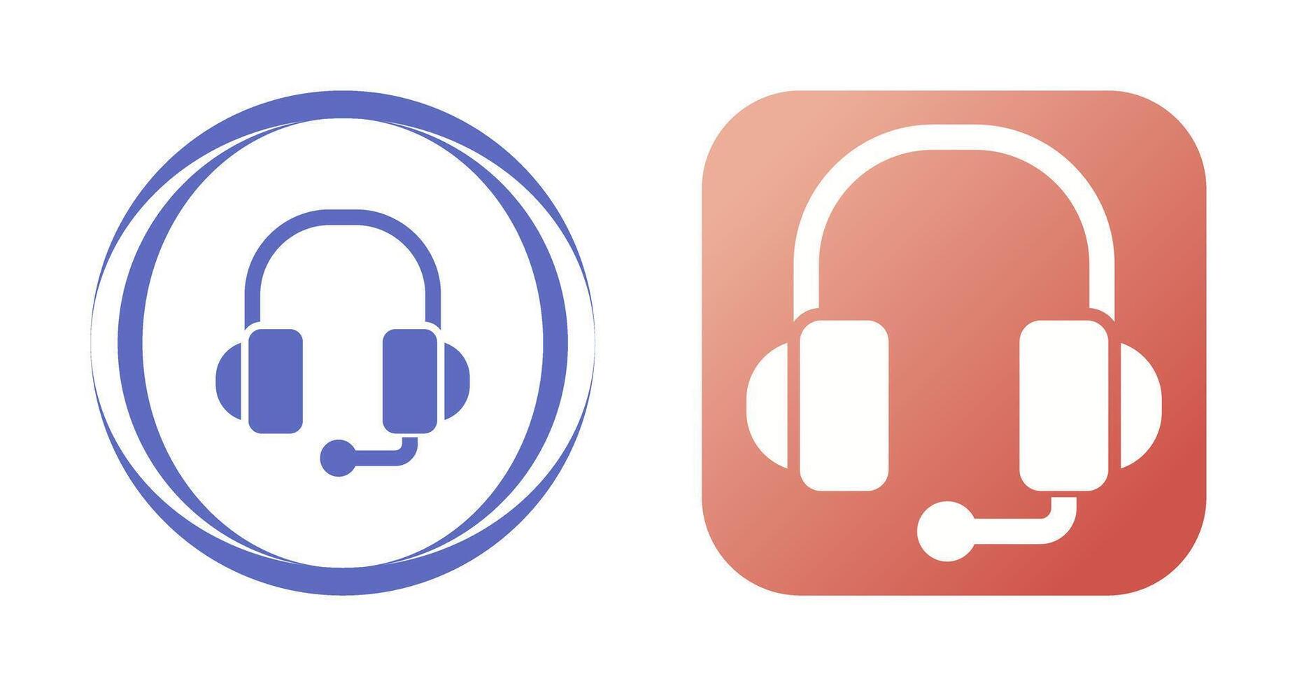 Headset Vector Icon