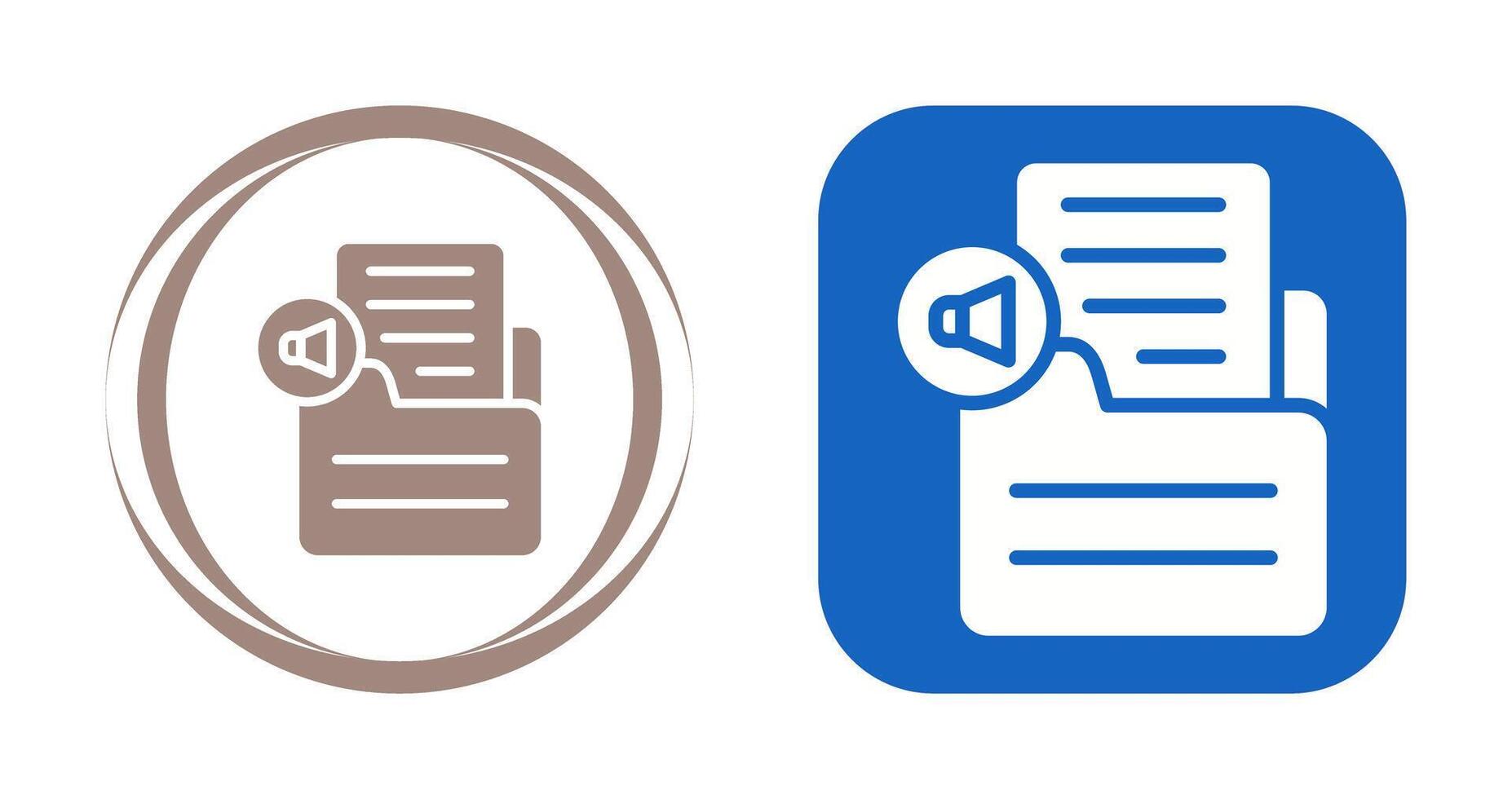 Document Insert Audio Vector Icon