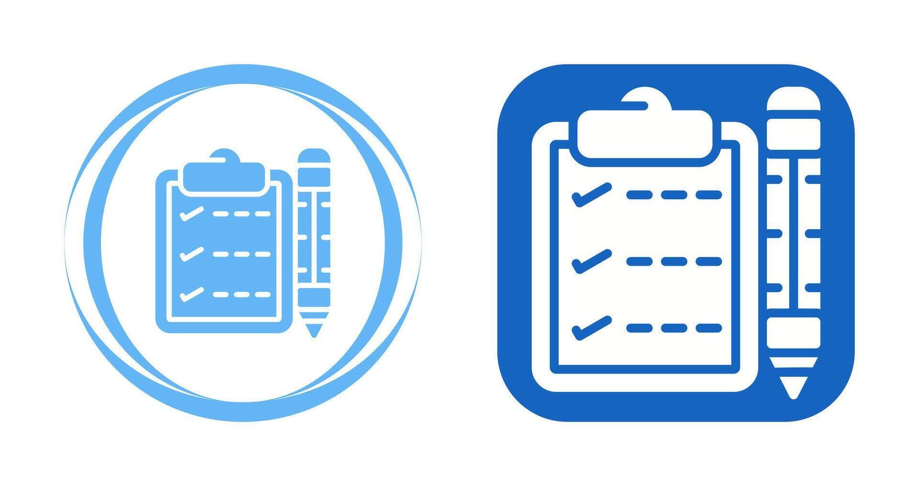 Writing pad Vector Icon