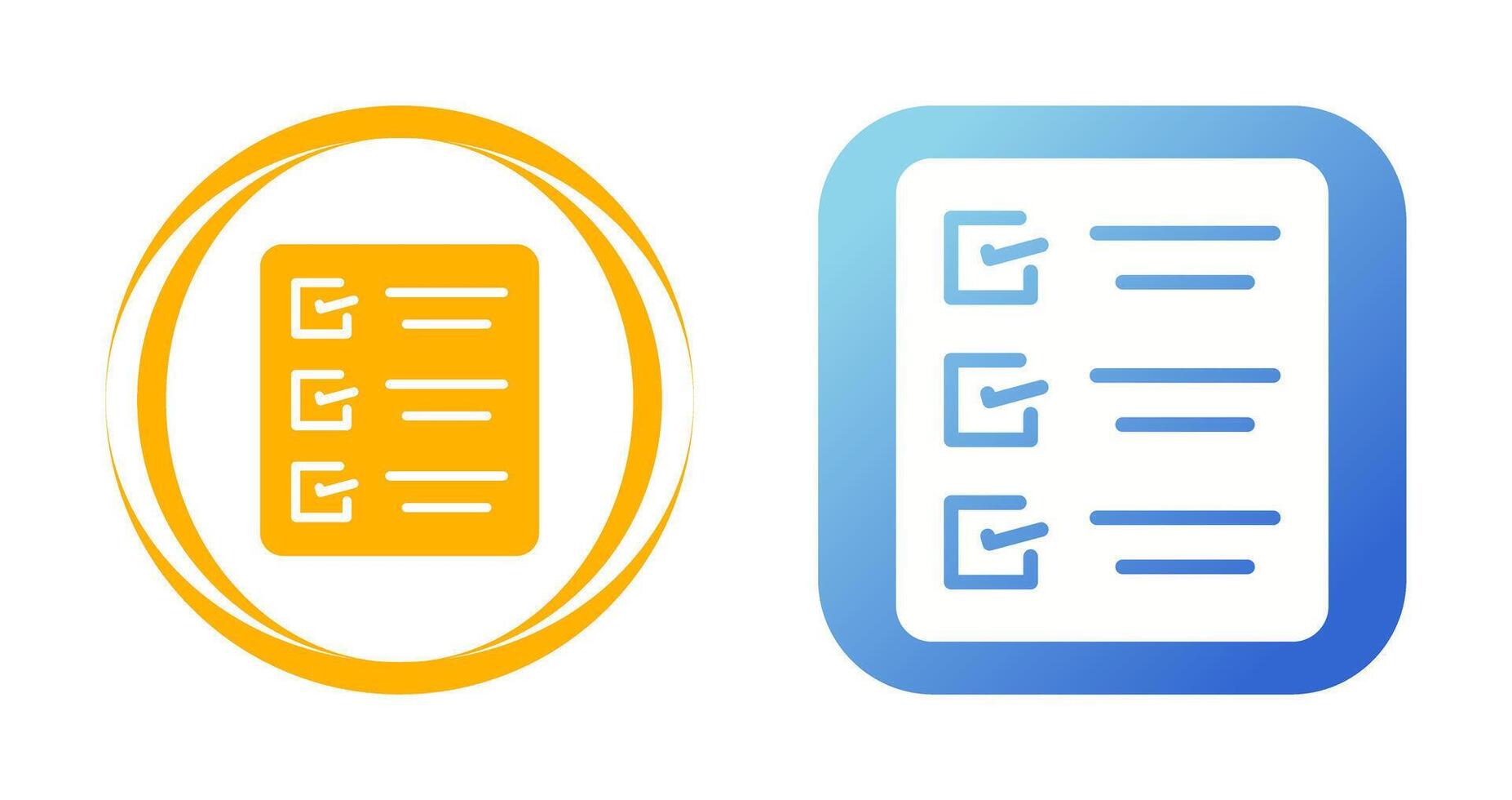 Task list Vector Icon