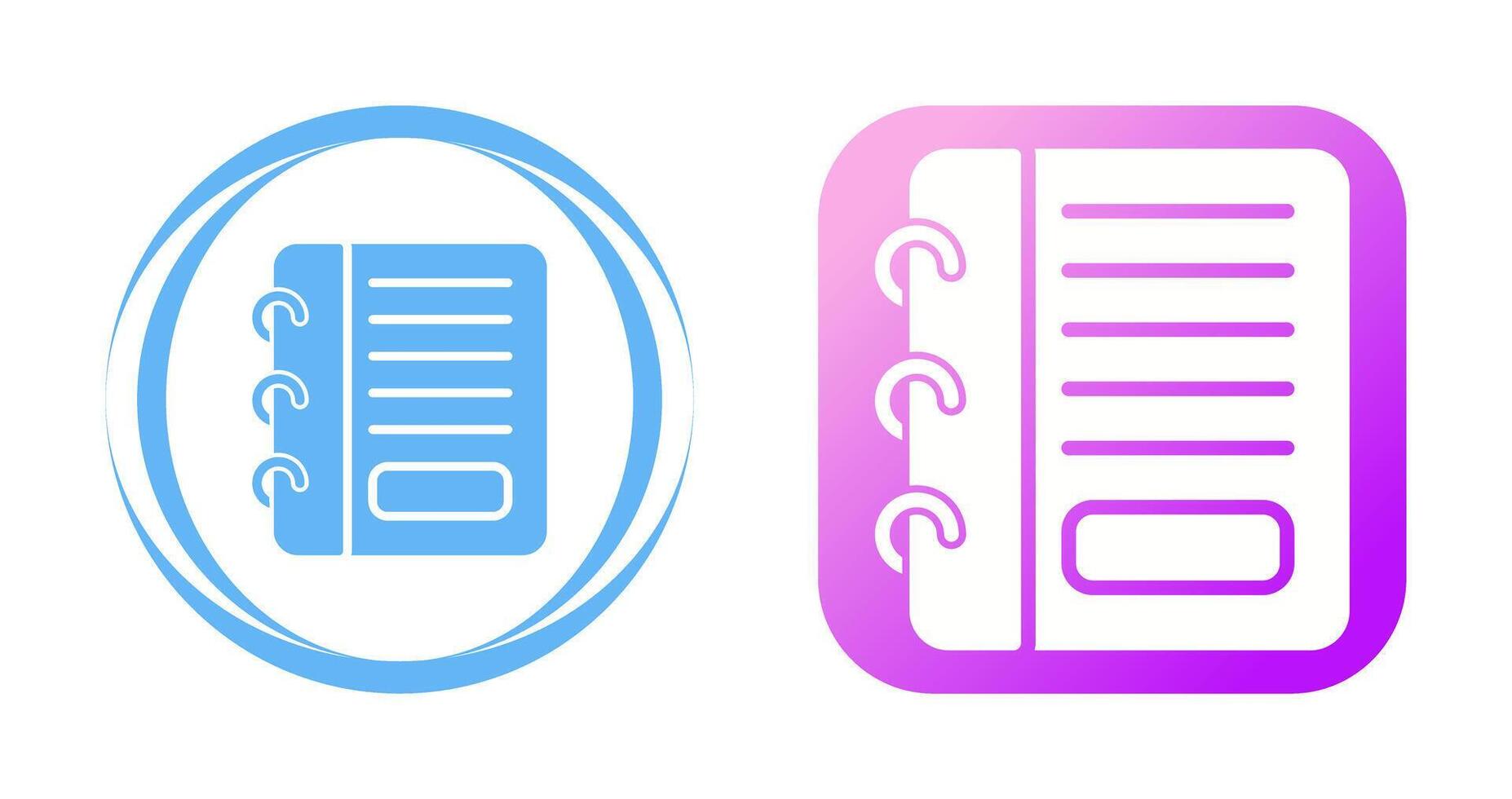 Notepad Vector Icon