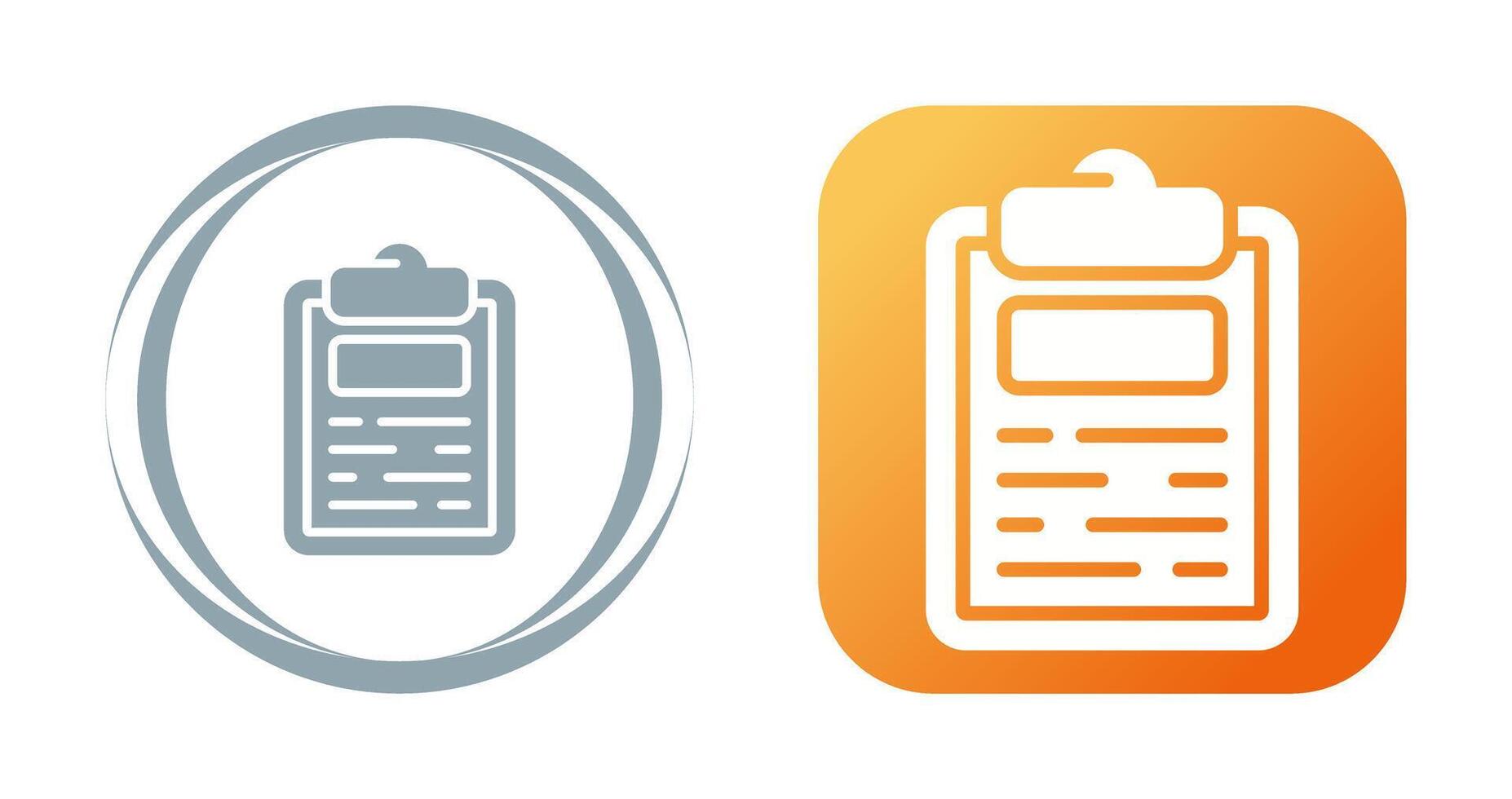 Clipboard Vector Icon