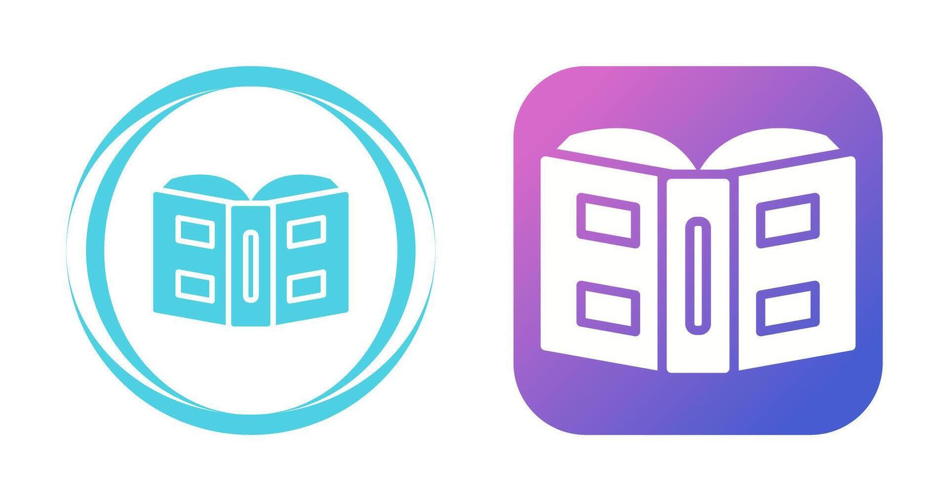 Open book Vector Icon