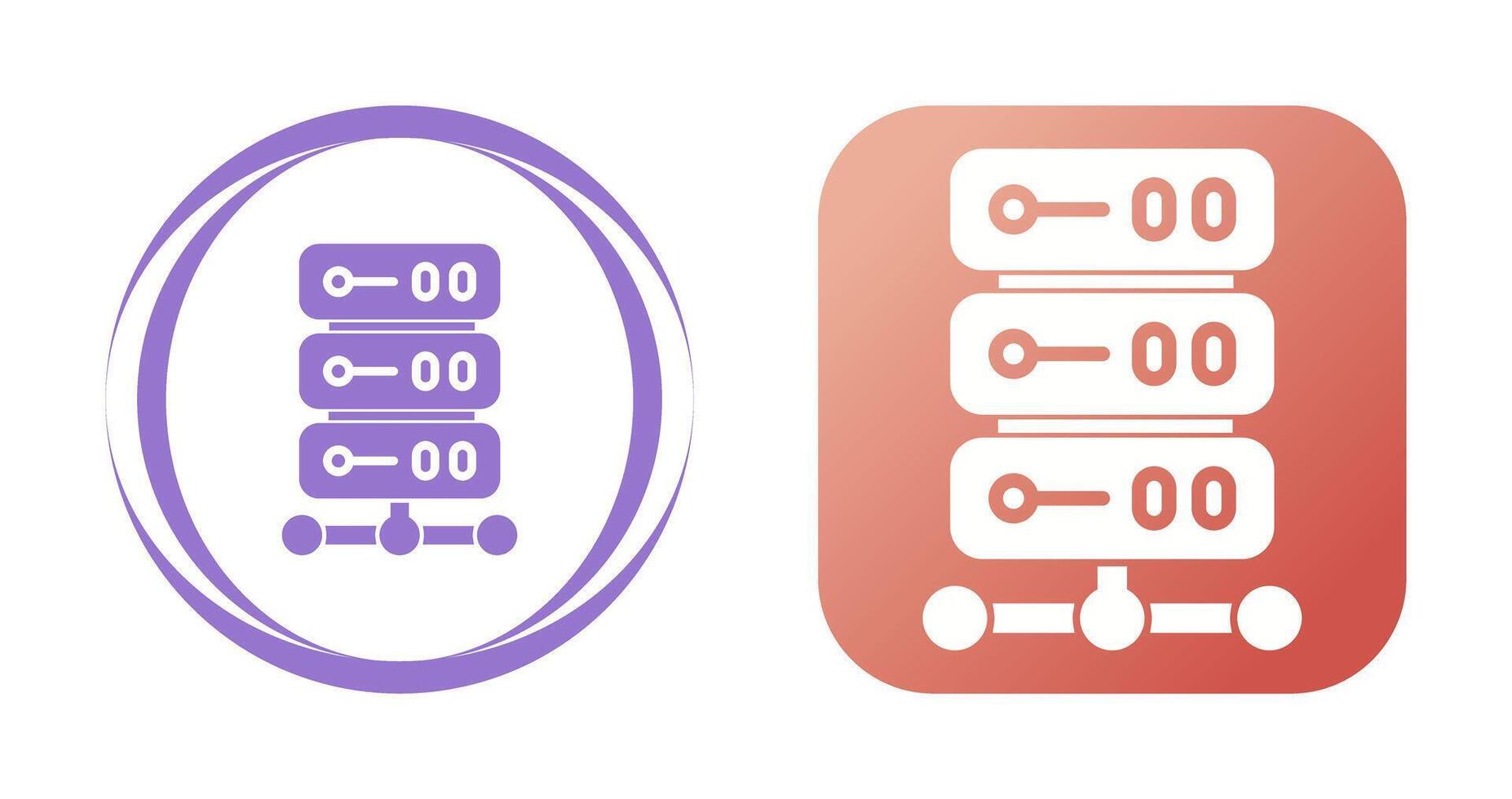 icono de vector de base de datos