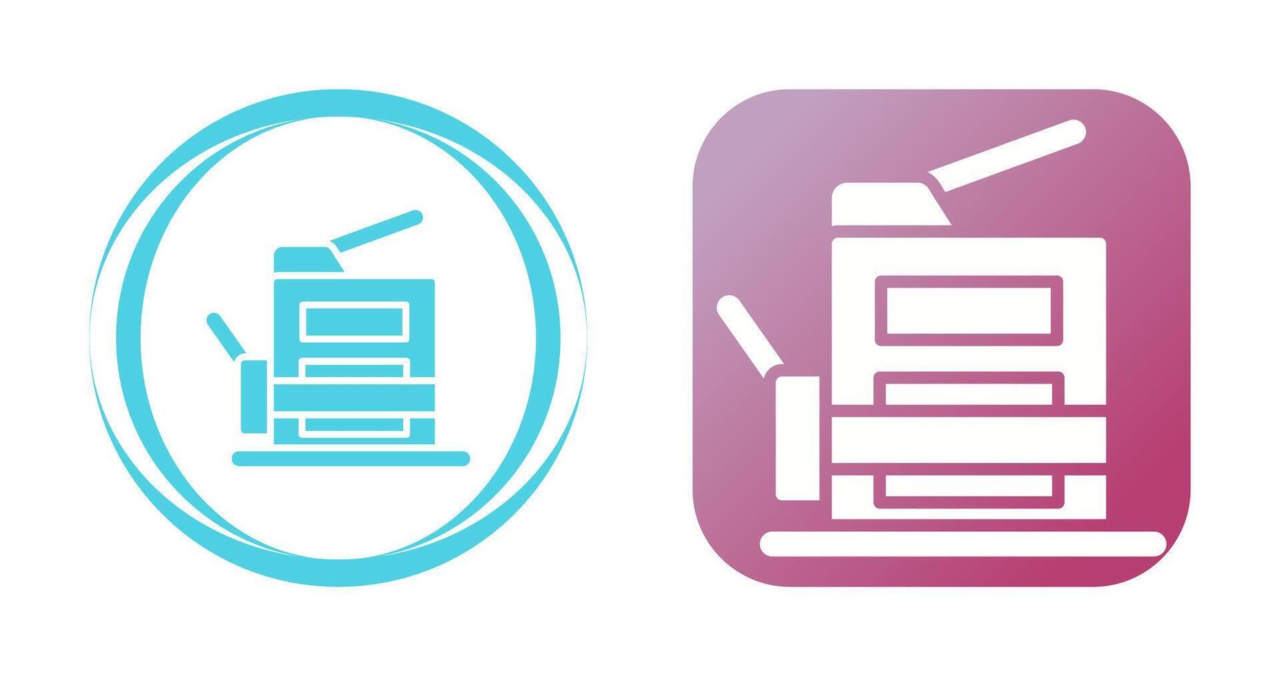 Copy Machine Vector Icon