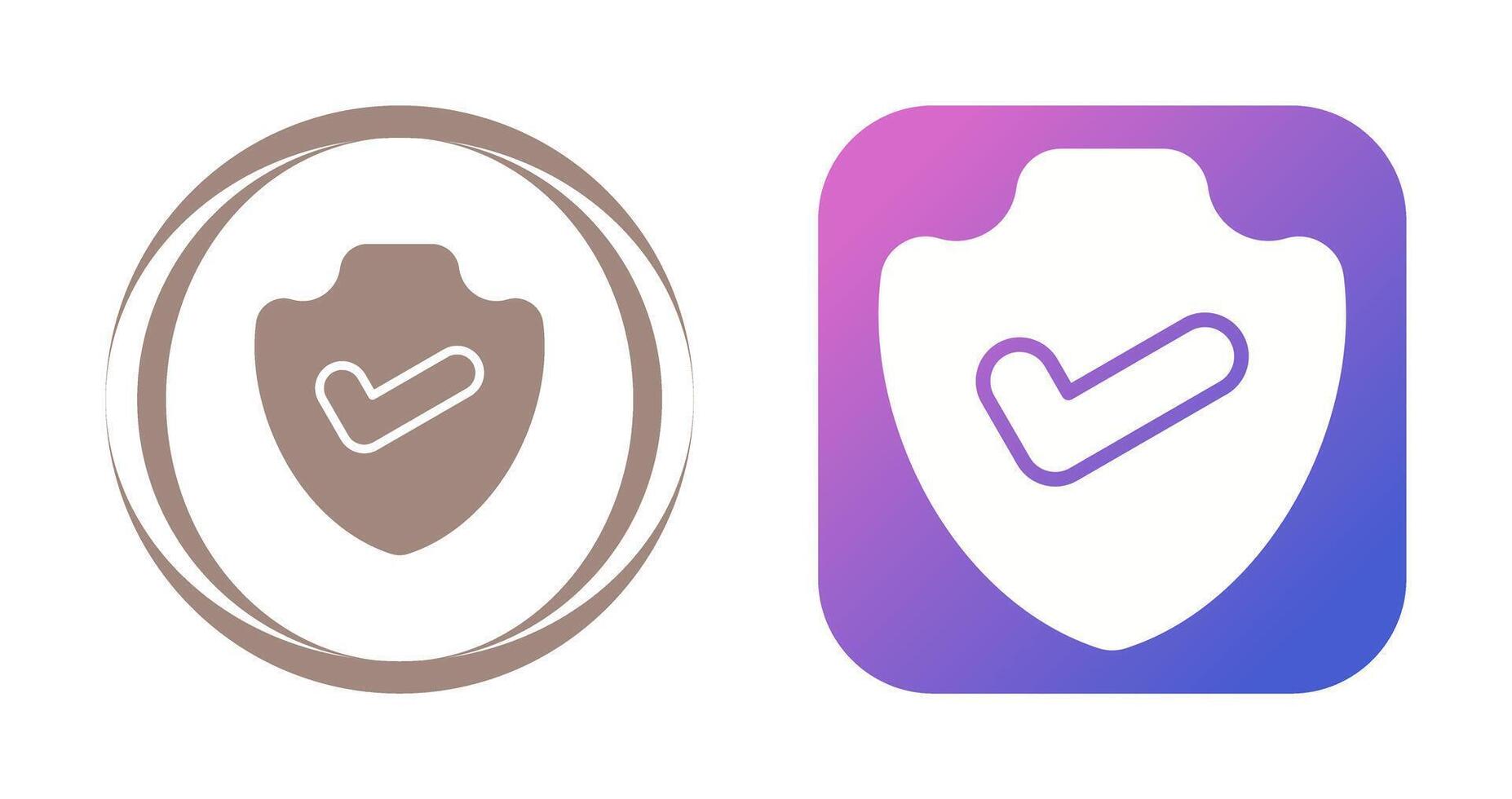 Sheild Check Vector Icon